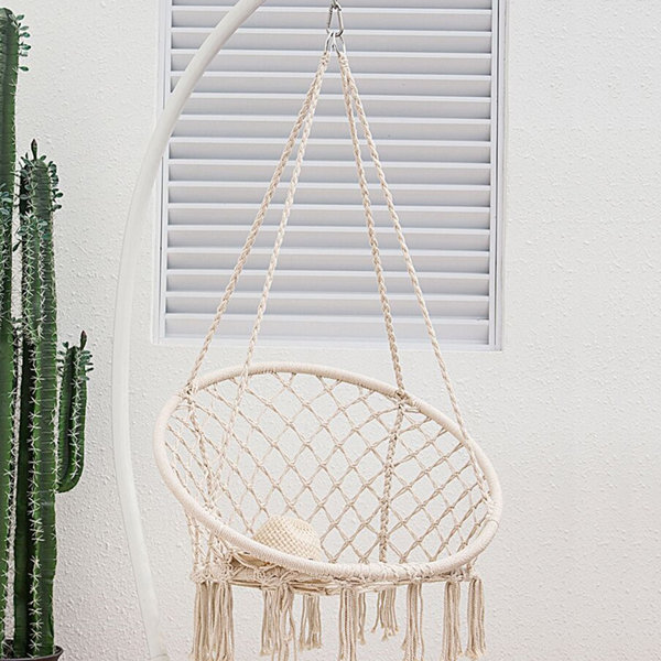 Boho best sale macrame chair